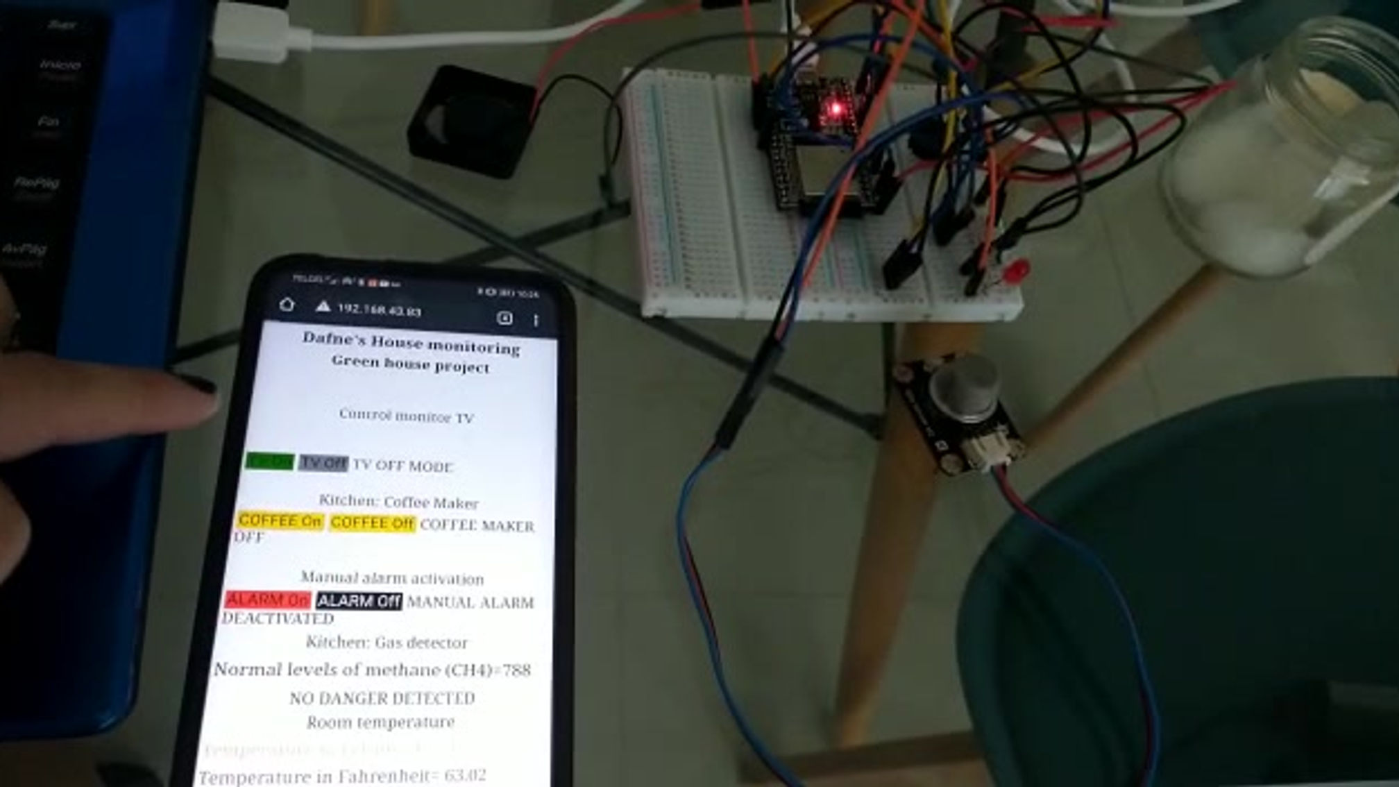 Activating HTML button
